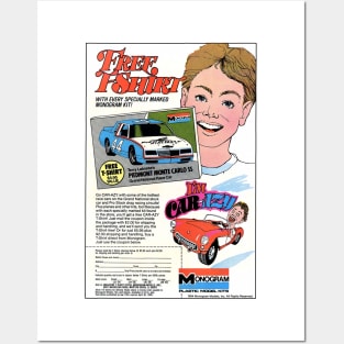 1984 Vintage Monogram Plastic Die Cast Posters and Art